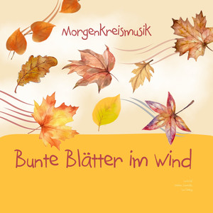Bunte Blätter im Wind