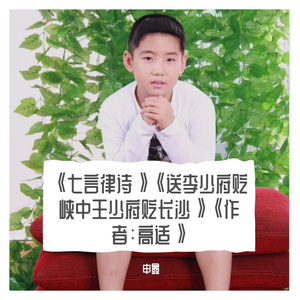 《七言律诗》《送李少府贬峡中王少府贬长沙》《作者：高适》