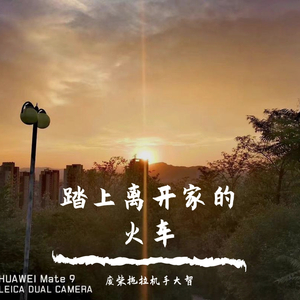 踏上离开家的火车