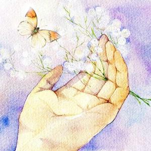 世界不停开花，我想放进你心里一朵。