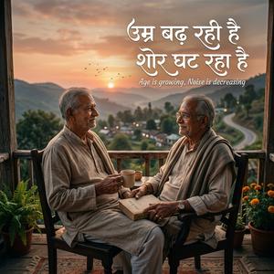 उम्र बढ़ रही है शोर घट रहा है