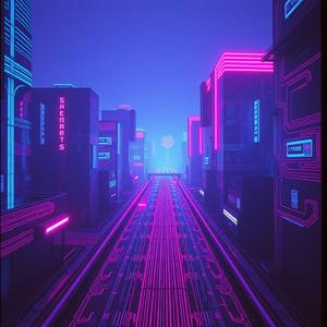 디지털 세상 여행 (Digital World Journey) by @explosiveensemble6950