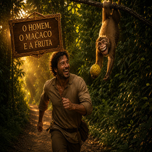 O Homem, o Macaco e a Fruta.