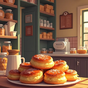 焼きたてパンの香りに包まれて