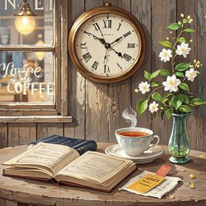 老座钟的秒针-老王—忠华