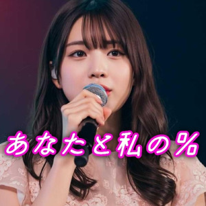 あなたと私の％