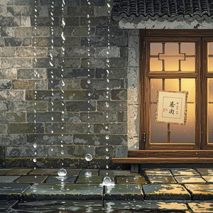 旧巷雨痕