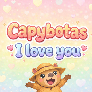 I Love You I Love You Capybotas