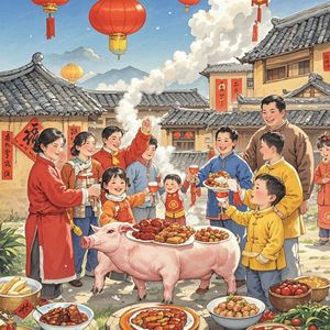 欢欢喜喜过大年