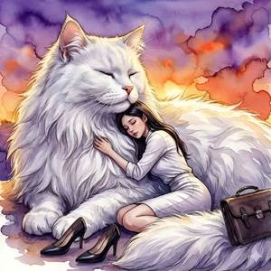 巨大的溫柔捕獲 (Enveloped by Colossal Tenderness) Cover 凍る木々のあいだで by SPH.AI.Creator