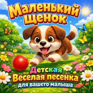 Маленький Щенок - Детская Веселая Песенка Для Вашего Малыша