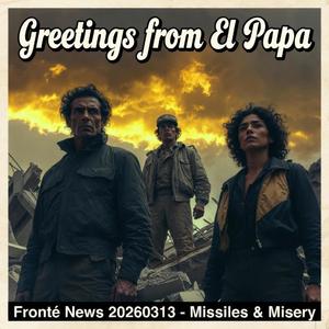 El Papa´s Fronté News 20260313 - Missiles & Misery