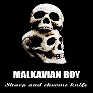 Sharp and chrome knife