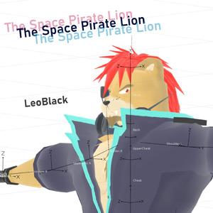 THE SPACE PIRATE LION