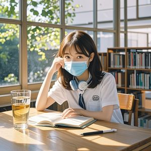 图书馆初夏