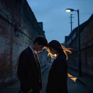 街角的晚风 吹得人心痛