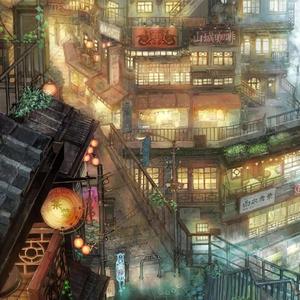 灯火阑珊处，梦星河之中.