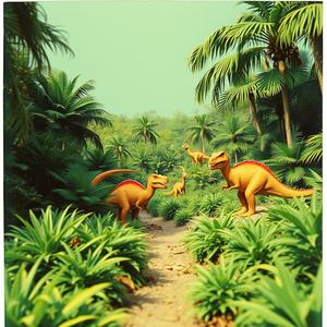 きょうりゅうのうたB