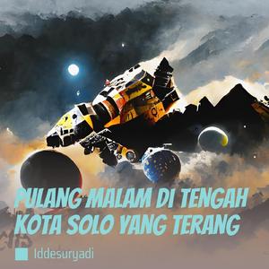 Pulang Malam Di Tengah Kota Solo Yang Terang