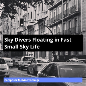 Sky Divers Floating in Fast Small Sky Life