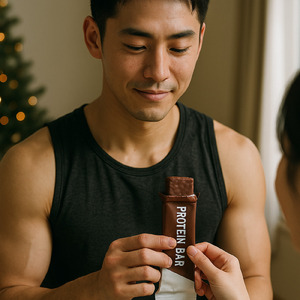 ダイエット中の俺でも受け取れる、君のチョコプロテイン。