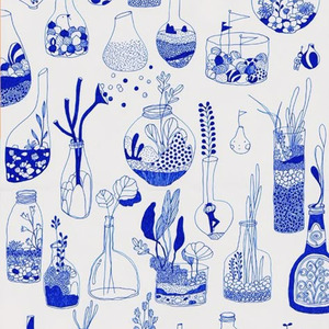 pasteled river