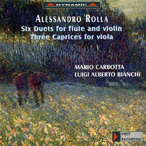 Duet for flute and violin, BI 251:I. Largo sostenuto