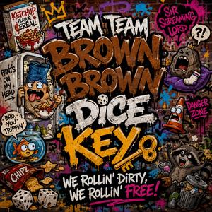 TEAM TEAM BROWN BROWN DICE KEY