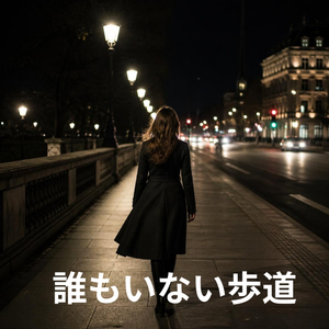 誰もいない歩道