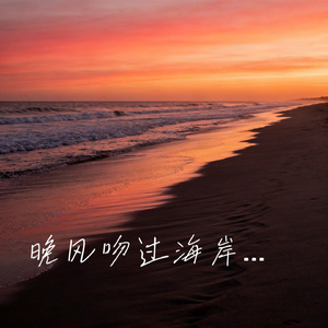 晚风吻过海岸线
