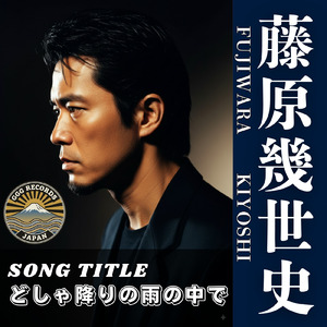 どしゃ降りの雨の中で