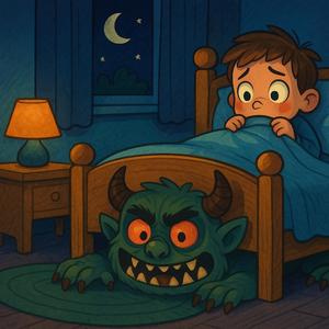 Er zit een monster onder mijn bed! | Kinderliedjes