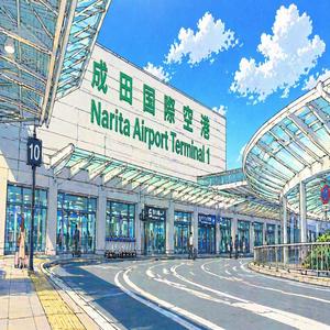 夜明け前の通り