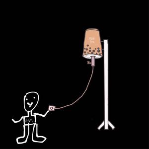 芝士乌龙加冰五分糖