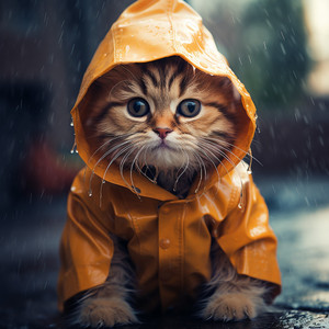 Serenidad Felina En El Trueno