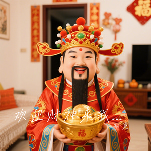 欢迎财神来我家