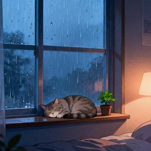 闲时听雨