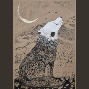 Спят волчата и зайчата