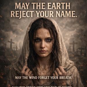 May the earth reject you