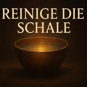 Reinige die Schale