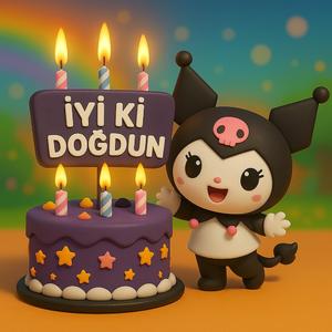 Kuromi ile Doğum Günü Şarkısı