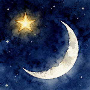 金星伴月(1)