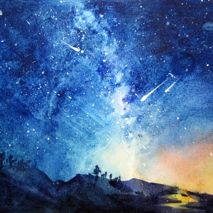 星空下的冥想(一)