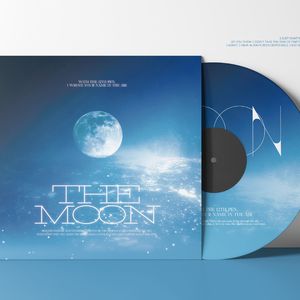 《The moon》--2024原创于适生贺曲