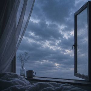 淡い霧雨
