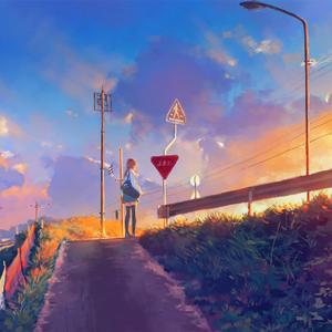 晚风掠过的瞬间