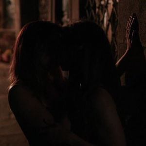 two girls one drunk kiss