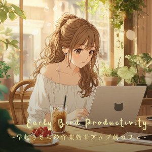 Study Routine in a Morning Cafe