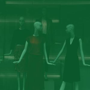 柔和的购物中心时刻