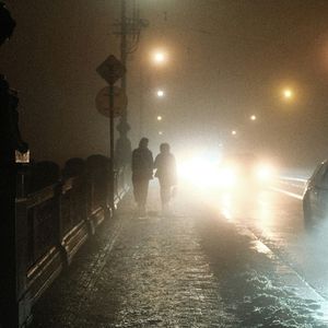 北海道雪夜